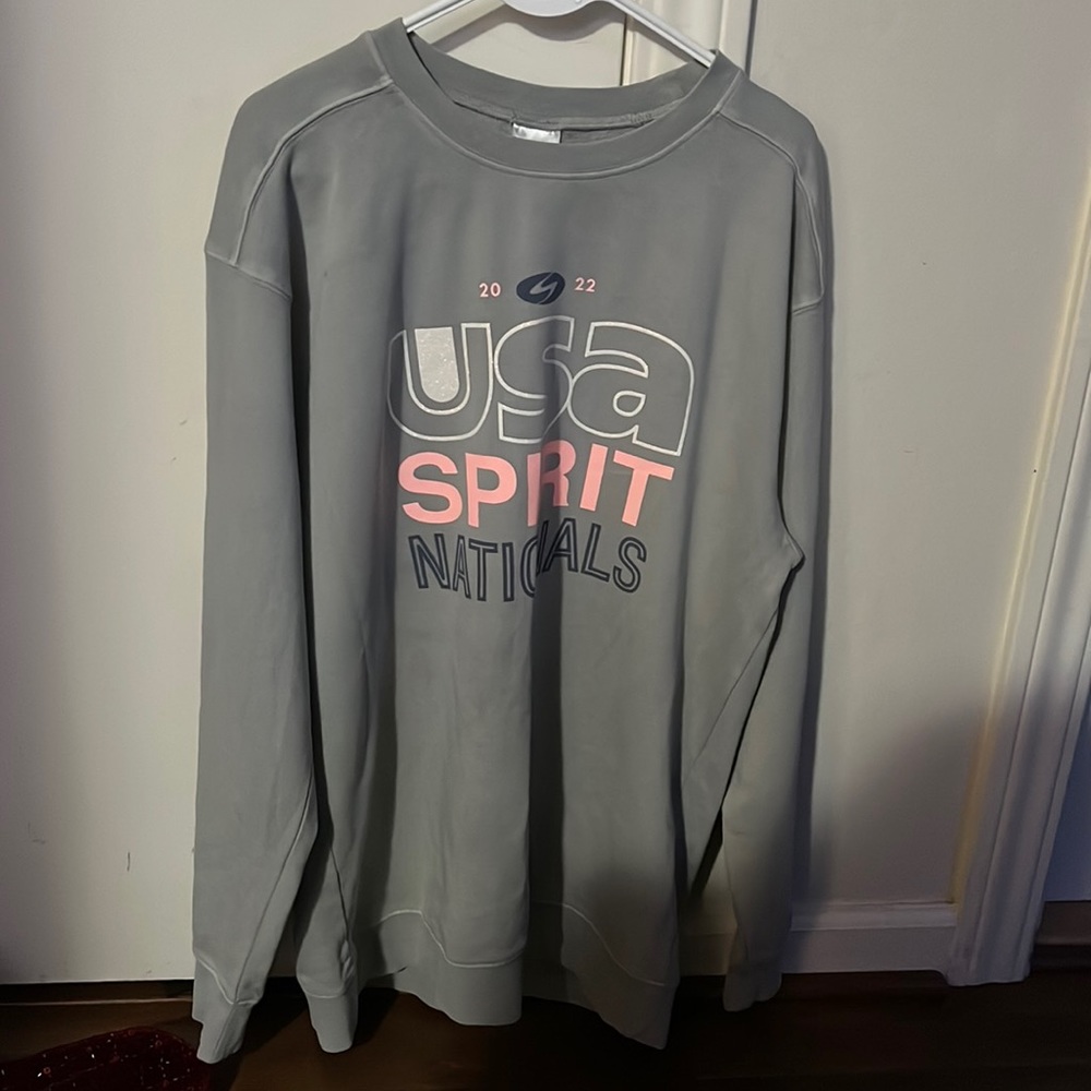 usa varsity 2022 spirit nationals crewneck